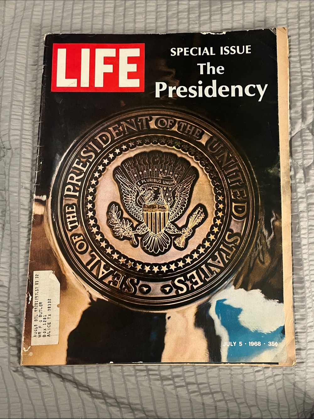 Vintage 1968 LIFE Magazine The Presidency Special Issue July 5